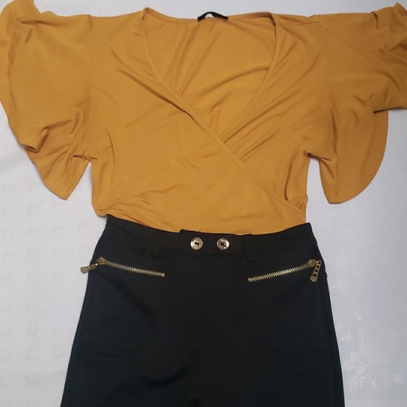 Extra High Rise Stretch Skinny Zipper Closure Pants/Leggings Size S/M - Picture 2 of 11